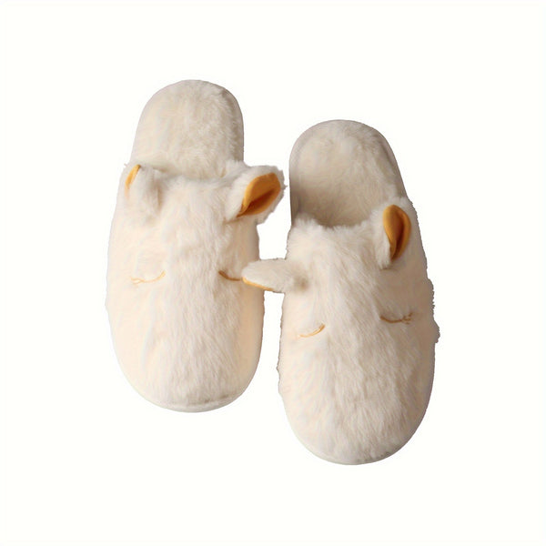 Damen Fluffy Hausschuhe