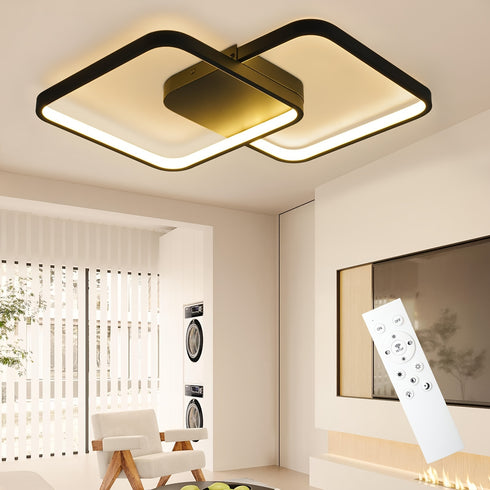 LED Deckenleuchte 55 W | Dimmbar mit Fernbedienung ideal für Kinderzimmer