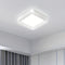 Slim-Panel LED Deckenleuchte quadratisch 18 W kaltweiß