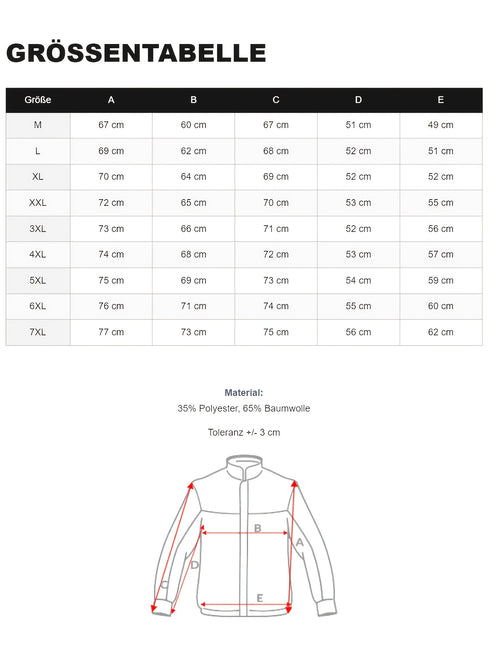 Stormvarg Herren Kapuzenjacke – Slim-Fit Winddicht & Warm