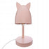 Babylampe mit rosa Ohren | Metall und Design für Kinderzimmer