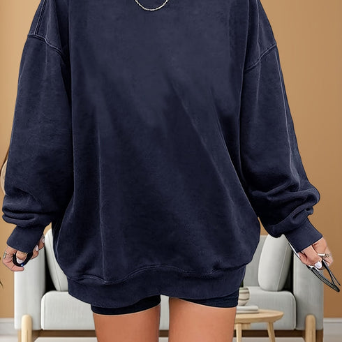 Übergroßes Los Angeles Sweatshirt Damen | Vintage Grafik Pullover