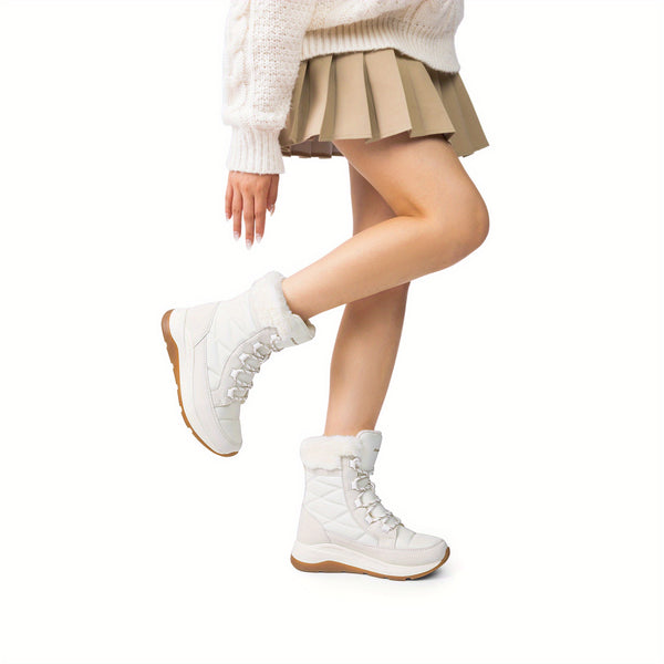Elegante und Bequeme Damen-Winterstiefel für Draußen