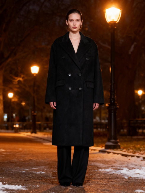 Fleecejacke | Mittellang Warm & Stilvoll im Retro-Look