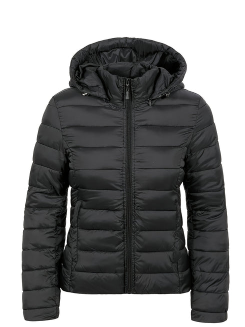 Winter Damenjacke Ultra-leichte Daunenjacke mit Kapuze