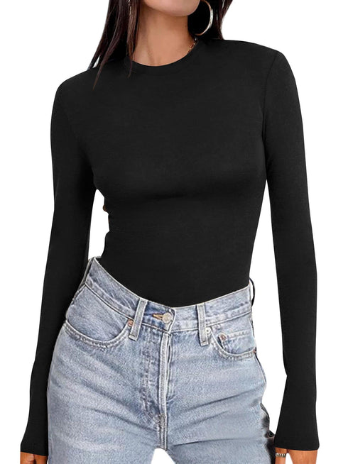 3er-Pack Thermo-Langarmshirts für Damen | Stretch & Wärme