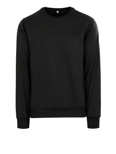 Basir Herren Sweatshirts – 3er-Pack Rundhals Basic Winter Fit