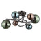 Eira LED Deckenleuchte 6-flammig Glas Metall