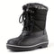 DAMEN WINTER SCHNEESTIEFEL – OUTDOOR WANDERSCHUHE, LEICHTE UND RUTSCHFESTE STIEFEL