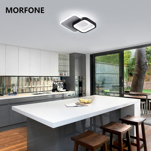 Modernes Design LED Deckenleuchte quadratisch