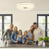 RGB LED Deckenleuchte mit Musiksynchronisation für Kinderzimmer & Wohnzimmer