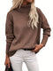 ROLLKRAGENPULLOVER FÜR DAMEN - LANGÄRMLIGER PULLOVER