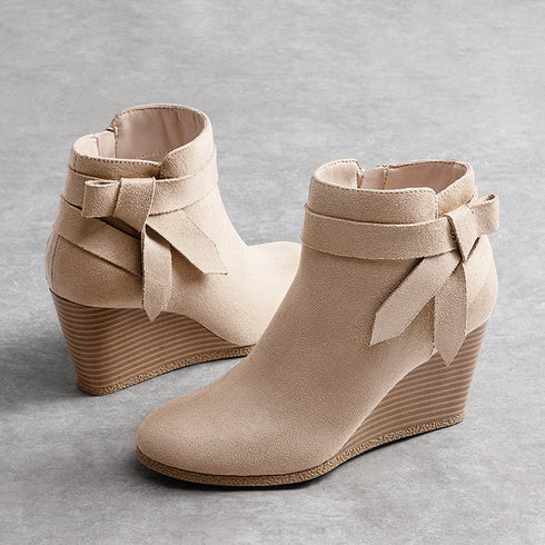 DAMEN CHUNKY HEEL KNÖCHELSTIEFEL - ELEGANTE STIEFELETTEN