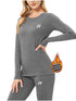 2er-Pack Damen Thermounterwäsche Set | Stretch & Wärme für Sport
