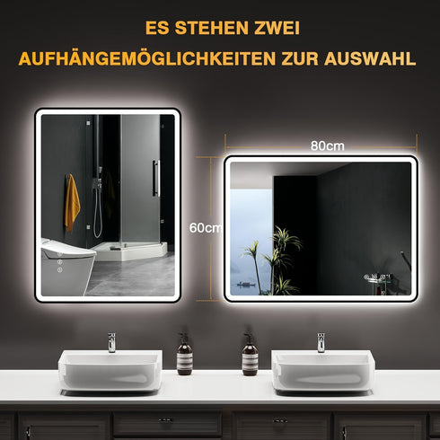Luminex | LED Badezimmerspiegel Anti-Beschlag
