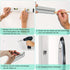 Aurelio | Runder LED Badspiegel Schwarz Gold 60 cm