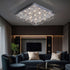 Tove LED Deckenlampe 16x G4 Chrom & Metall | Shiraki