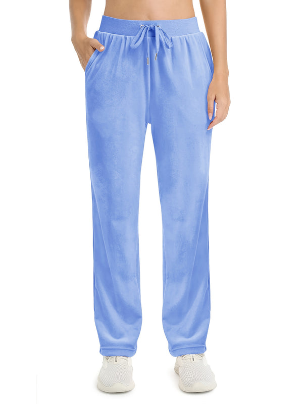 Thermo-Fleece Jogginghose Damen | warme Alltags- & Sporthose mit Taschen