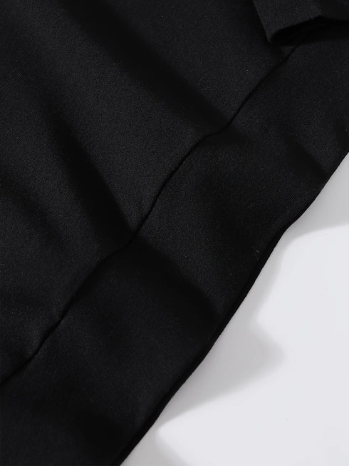 Odvar Herren Hoodie Freizeitpullover mit Kordelzug Kapuze, langärmlige reguläre Passform