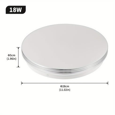 LED Deckenleuchte Rund 18W–48W Dimmbar Kaltweiß Warmweiß Ultra-Slim