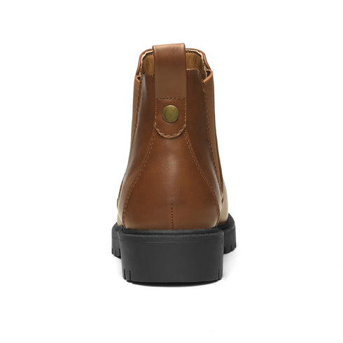 Modische Damen Chelsea Low-Heel Schnürschuhe | Elastische Slip-On