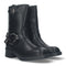 BEQUEME FLACHE DAMEN-STIEFELETTEN MIT REISSVERSCHLUSS
