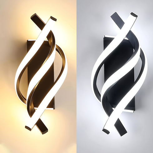 Minimalistisches LED Wandlicht mit 3-Farb-Temperatur