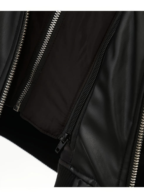 Korvran Herren Motorradjacke mit Kapuze – Vintage & Funktion