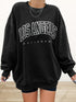 Vintage Los Angeles Grafik Sweatshirt | Übergroßer Damen Pullover