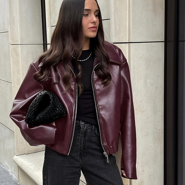 DAMEN TRENDIGE MOTORRADJACKE | LOCKER VIELSEITIG