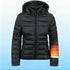 Winter Damenjacke Ultra-leichte Daunenjacke mit Kapuze