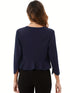 Damen Open-Front Blazer mit ¾-Ärmeln | Elegant & Chic