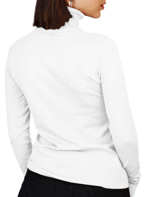 Pullover für Damen mit Stehkragen