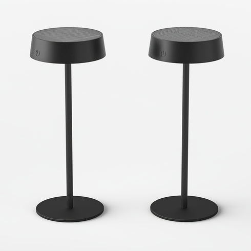 Kabellose Solarlampen 2er-Set 125 lm, dimmbar & Speicherfunktion (IP65)