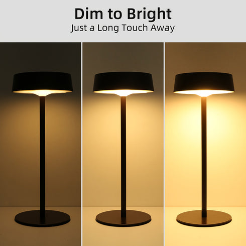Kabellose Solarlampen 2er-Set 125 lm, dimmbar & Speicherfunktion (IP65)
