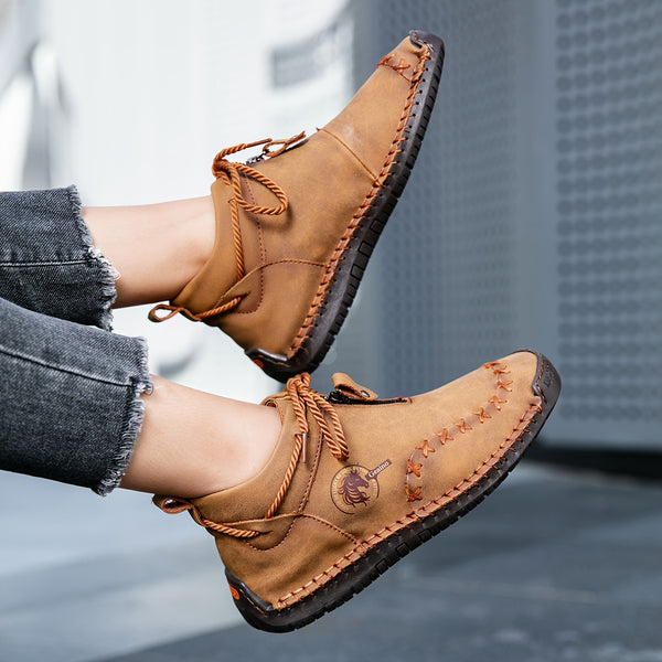 EINFARBIGE STIEFELETTEN FÜR DAMEN