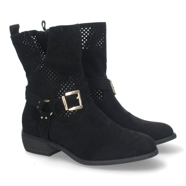 BEQUEME DAMEN WINTERSCHUHE MIT ABSATZ
