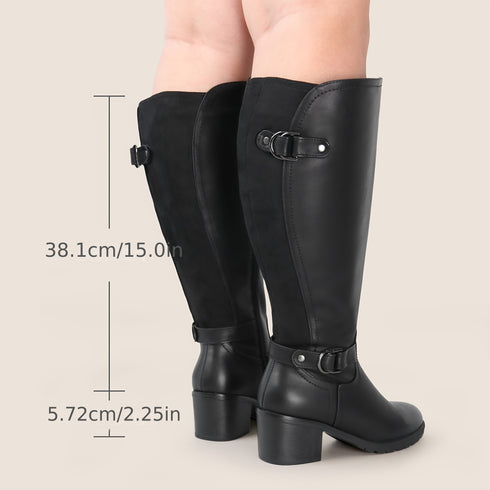 Damen Reitkniestiefel I Modisches Design