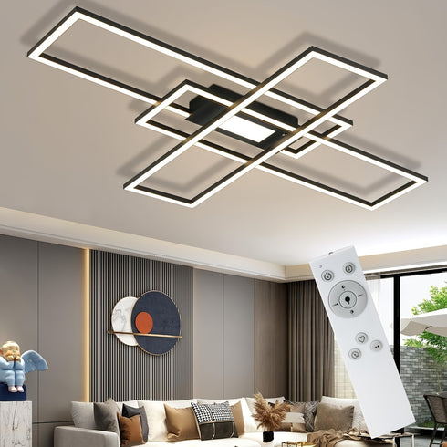 LumiFlex LED-Deckenleuchte - Dimmbar, Farbwechsel, Fernbedienung