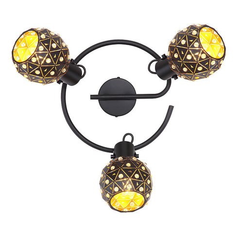 Solvi LED Deckenleuchte 3-flammig E27 Spot | Verstellbar