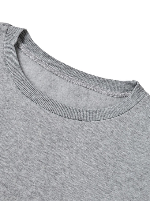 Lionar Unisex Sweatshirts – Winter Pullover weiß mit Löwenzahn-Print