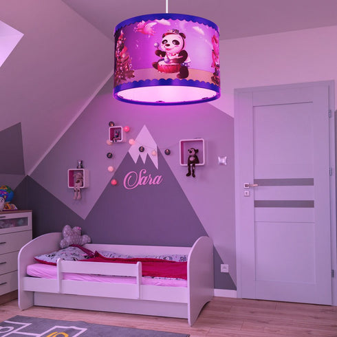 Dimmable LED Kinderzimmer Hängeleuchte | RGB und Warmweiß mit Fernbedienung