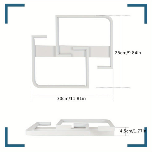 LumaGlow LED-Deckenleuchte - 19W, Warmweiß 3000K, Modernes Design für Küche, Schlafzimmer, Wohnzimmer - Einfache Montage, Energieeffizient