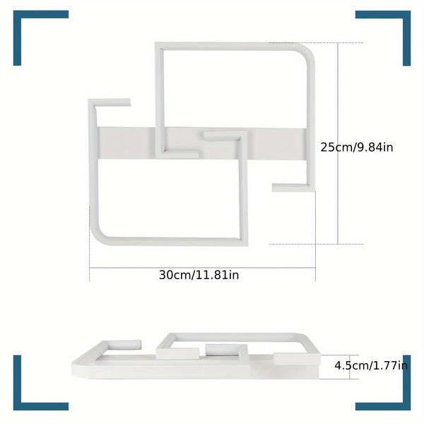 LumaGlow LED-Deckenleuchte - 19W, Warmweiß 3000K, Modernes Design für Küche, Schlafzimmer, Wohnzimmer - Einfache Montage, Energieeffizient