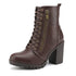 DAMEN CHUNKY ANKLE BOOTS – BEQUEME WINTERSTIEFEL