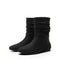 ELEGANTE DAMEN-SLOUCH-STIEFELETTEN - BEQUEMER NIEDRIGER ABSATZ