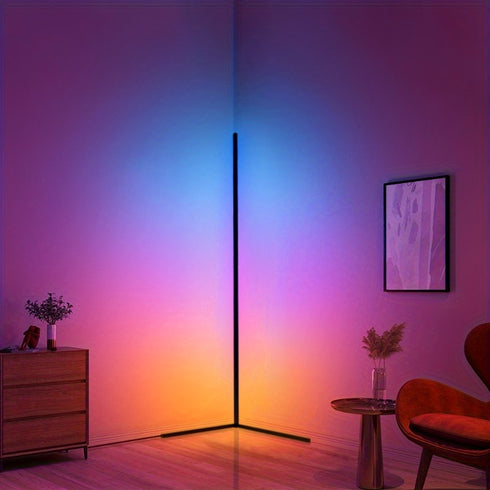 Elin RGB LED Eck-Stehleuchte App Steuerung | Shiraki