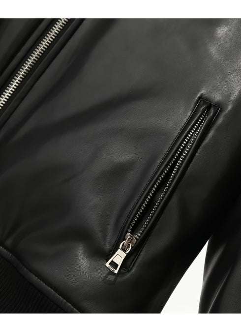 Korvran Herren Motorradjacke mit Kapuze – Vintage & Funktion