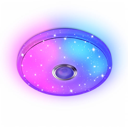 RGB LED Deckenleuchte mit Musiksynchronisation für Kinderzimmer & Wohnzimmer