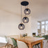Astrid Industrielle Pendelleuchte – Metall & Holz 3-Brenner